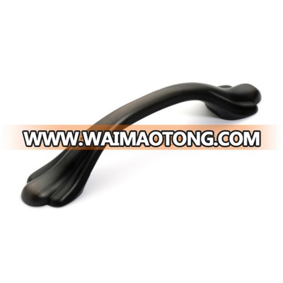 Wholesale home decorative zamak kitchen cabinet handle in oil rubbed bronze