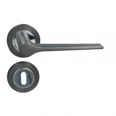 Italian design zinc alloy door handle, modern door handle, brass door handle