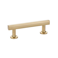 new fancy brass brushed gold plated color slim D shape furniture cabinet handles knobs