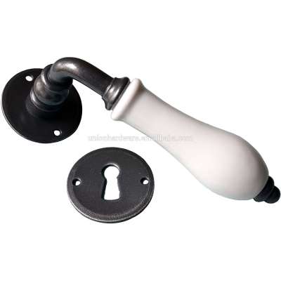 European style anti rust iron door handle,cast iron door handle,cast iron handle