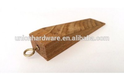 Wooden safety Anti-Skid Wedge Door Stopper,door wedge,rubber door wedge Door Stop