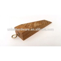 Wooden safety Anti-Skid Wedge Door Stopper,door wedge,rubber door wedge Door Stop