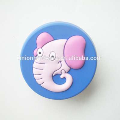 Elephant Cartoon Design furniture knob Kids Furniture Funky Cabinet Knobs