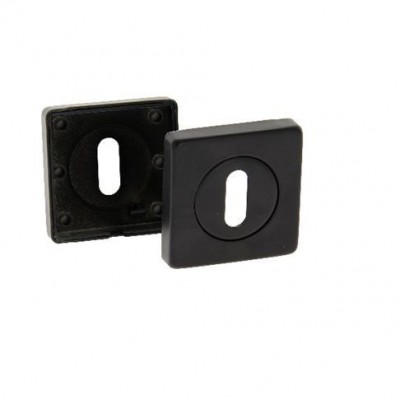 Wholesale interior door handle escutcheon,escutcheon plate in matt black