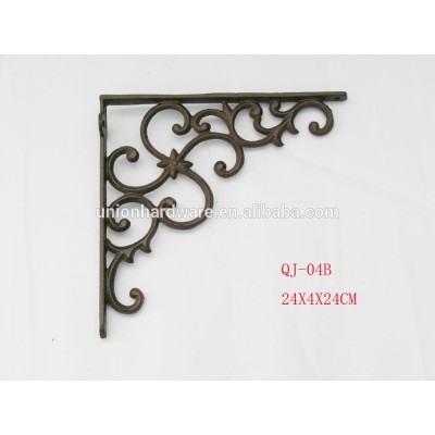 Cast iron decorative shelf bracket,steel bracket,shelf bracket decorative