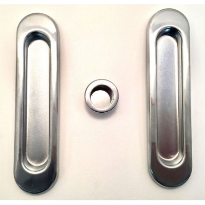 European style flush pull handle, flush handle, flush door handle lock