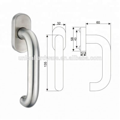 Customized OEM Stainless steel door window handle