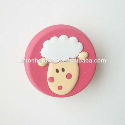 Wholesale Sheep Cartoon Design cabinet knob Kids Furniture Funky furniture knob