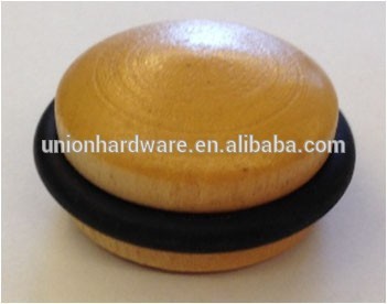 Wholesale nature style wooden door stopper for sliding door