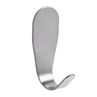 Hot Selling High Quality Self adhesive stainless steel  key wall hanger coat cloth adhesive metal hook