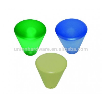 Colourful mordern plastic knob